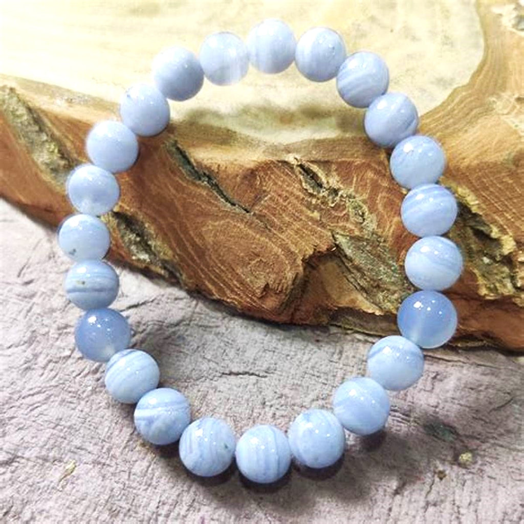 Blue Lace Agate Bracelet – Sensations Jewelry